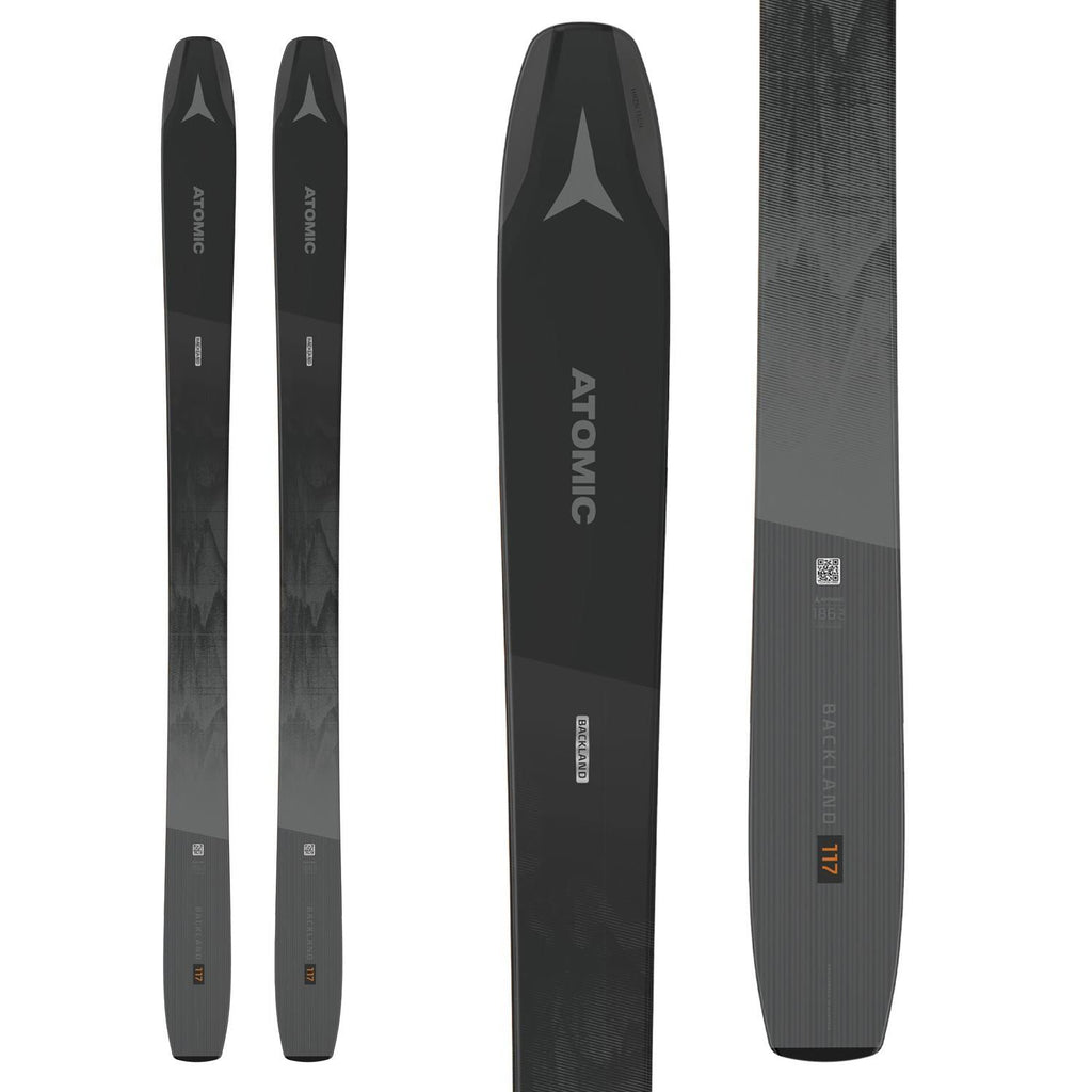 Black Backland Skis J895