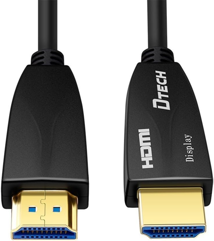 10 Meter Fiber Optic HDMI Cable 4K 60Hz 18Gbps HDR High Speed in-Wall Rated Black P609