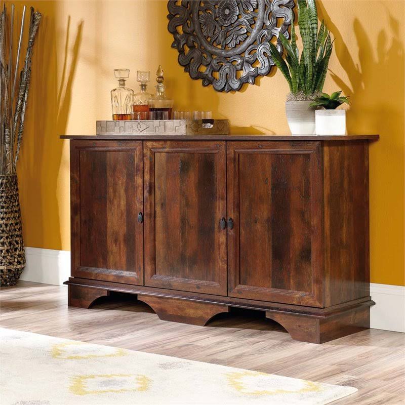 Curado Cherry Sideboard Buffet Storage Cabinet V978