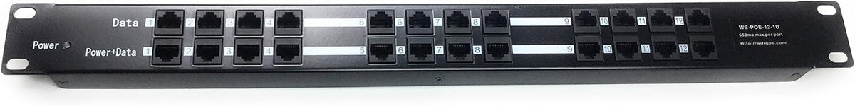 12 Port PoE Injector Y177
