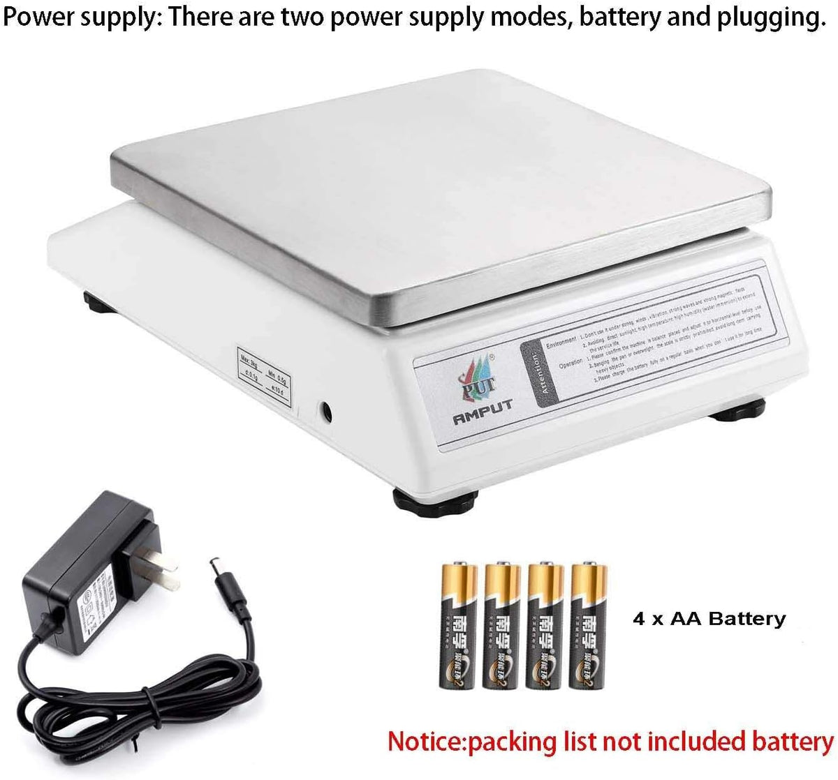6kg x 0.1g Digital Electronic Balance Scale A3126
