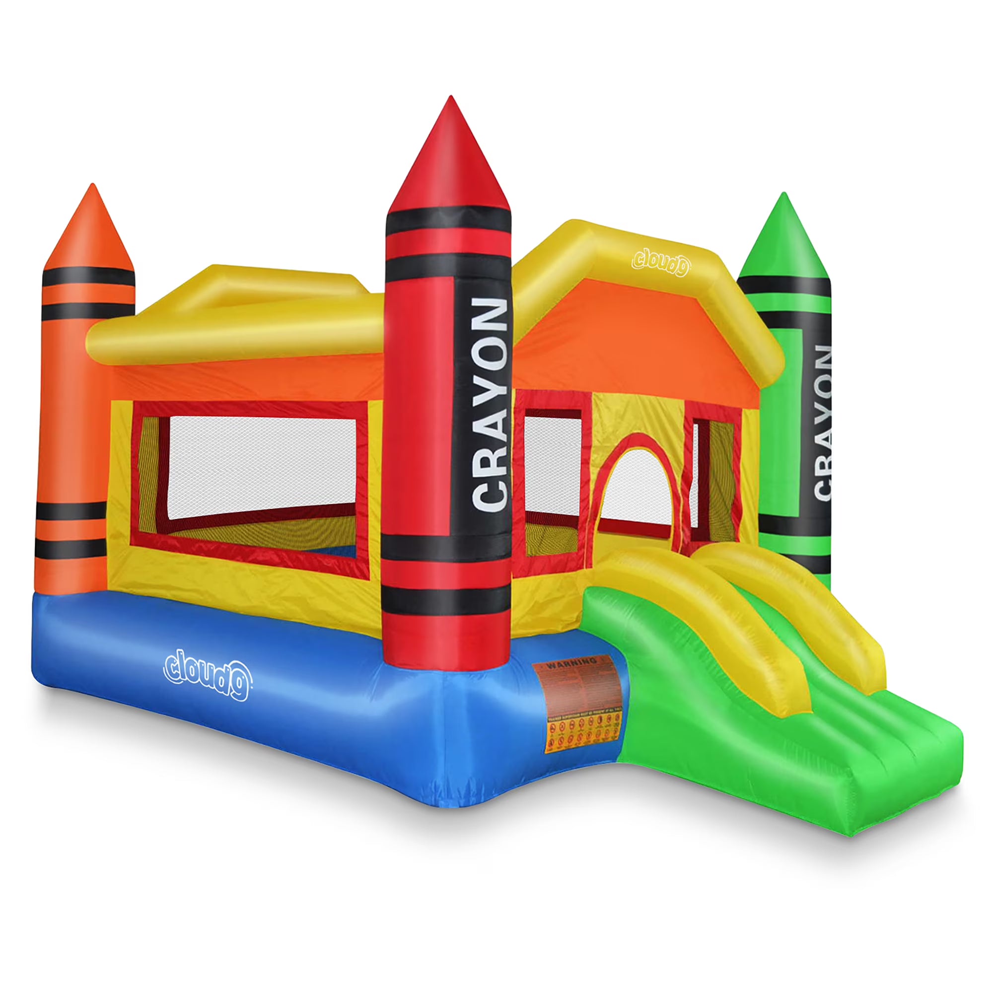 Mini Crayon Bounce House Inflatable Bouncer P612