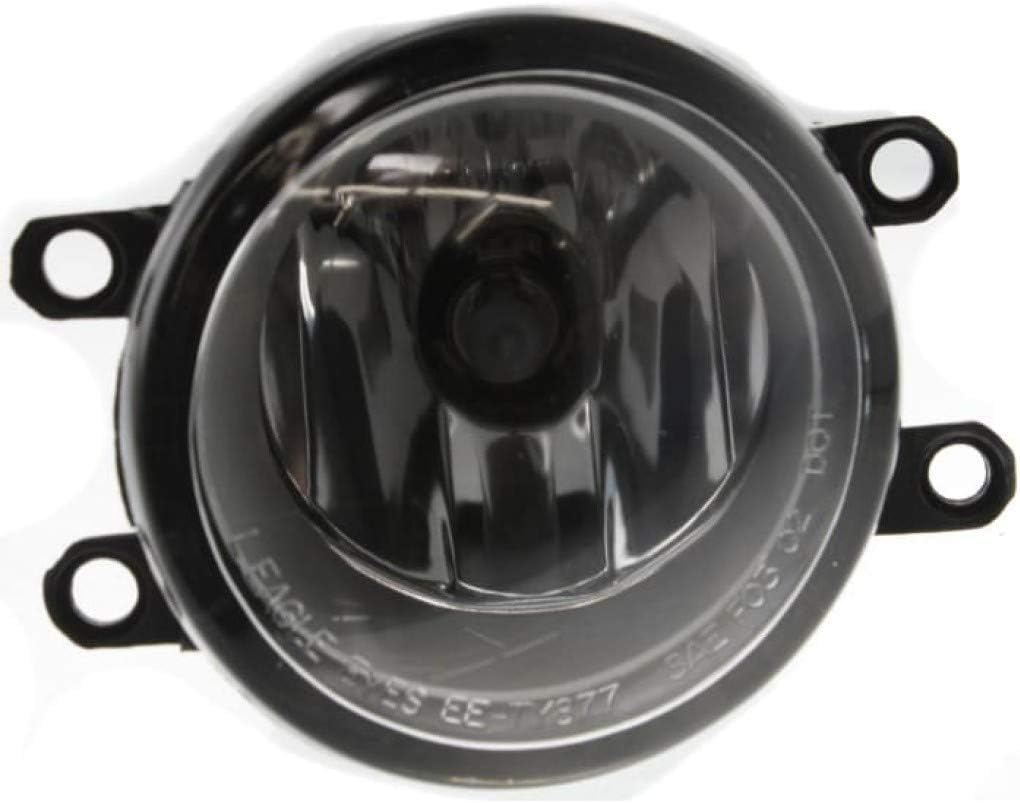 Fog Light Assembly for Toyota RAV4 2009-2012 Driver and Passenger Side Pair Halogen Round W400