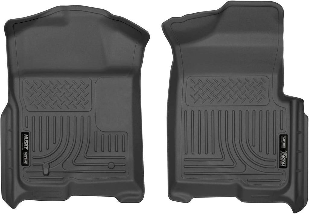Black Front Floor Liners 2 Pcs T30901