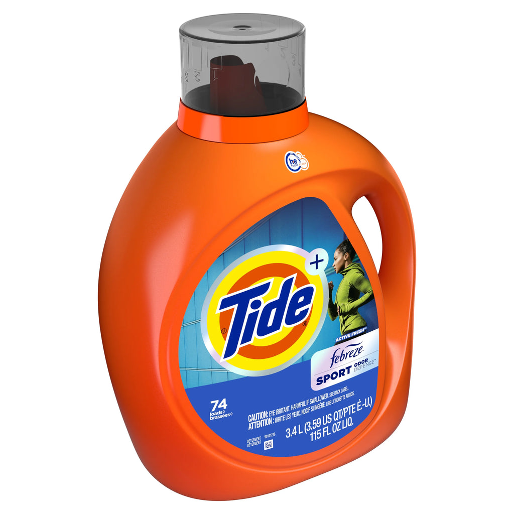 Tide Liquid Laundry Detergent, 115 fl oz, 74 Loads E5233