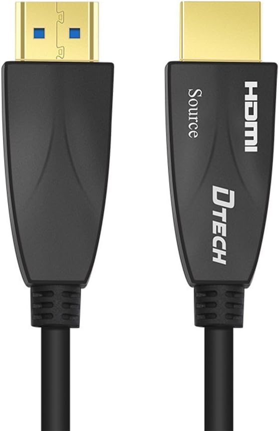 10 Meter Fiber Optic HDMI Cable 4K 60Hz 18Gbps HDR High Speed in-Wall Rated Black P609