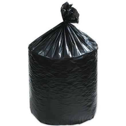 Black Trash Bags 33x22 x 40x22 x 1.7mil 100 Per Case O625