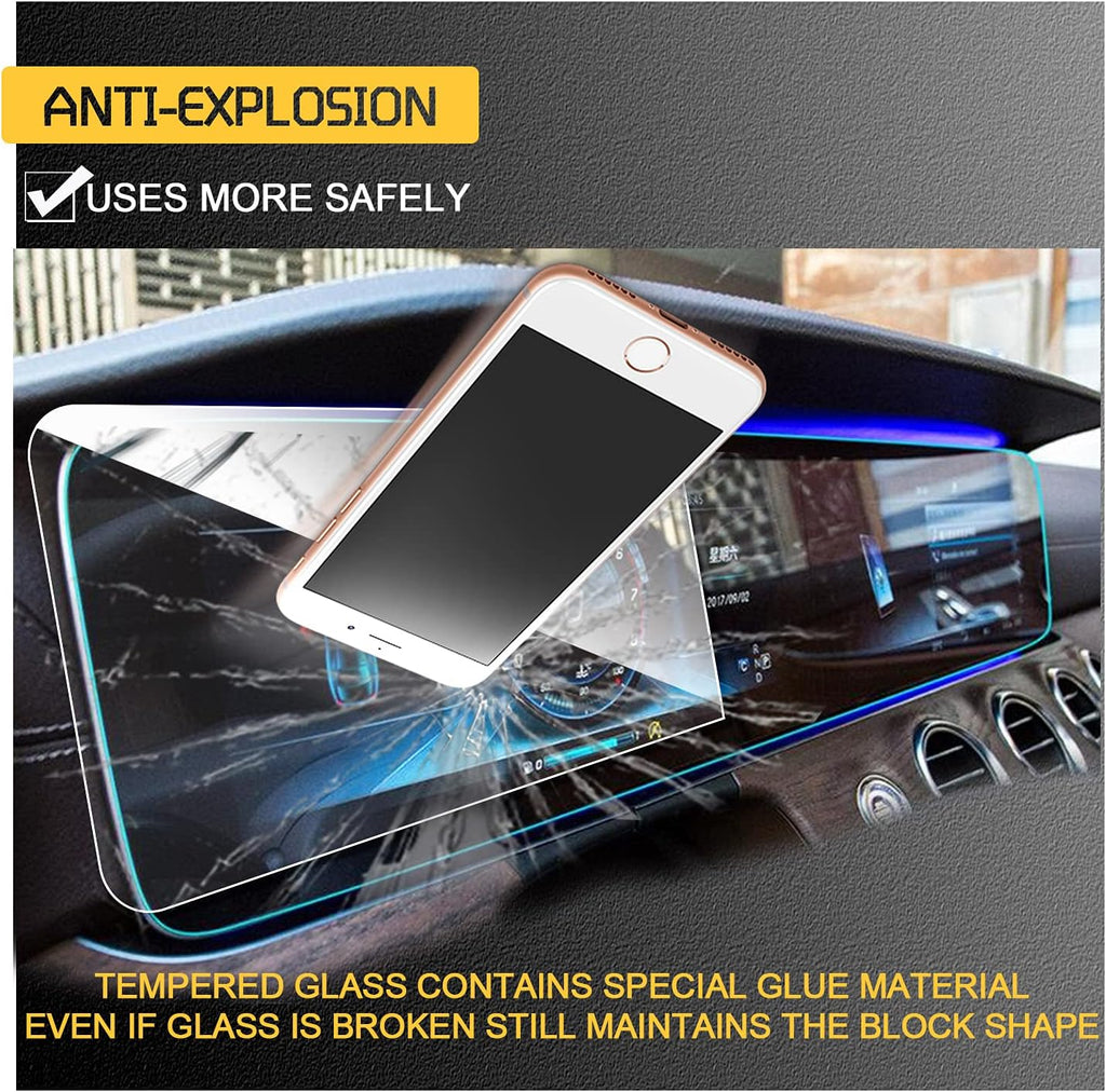 12.3IN Tempered Glass Car Navigation Screen Protector Pack of 2 G854943