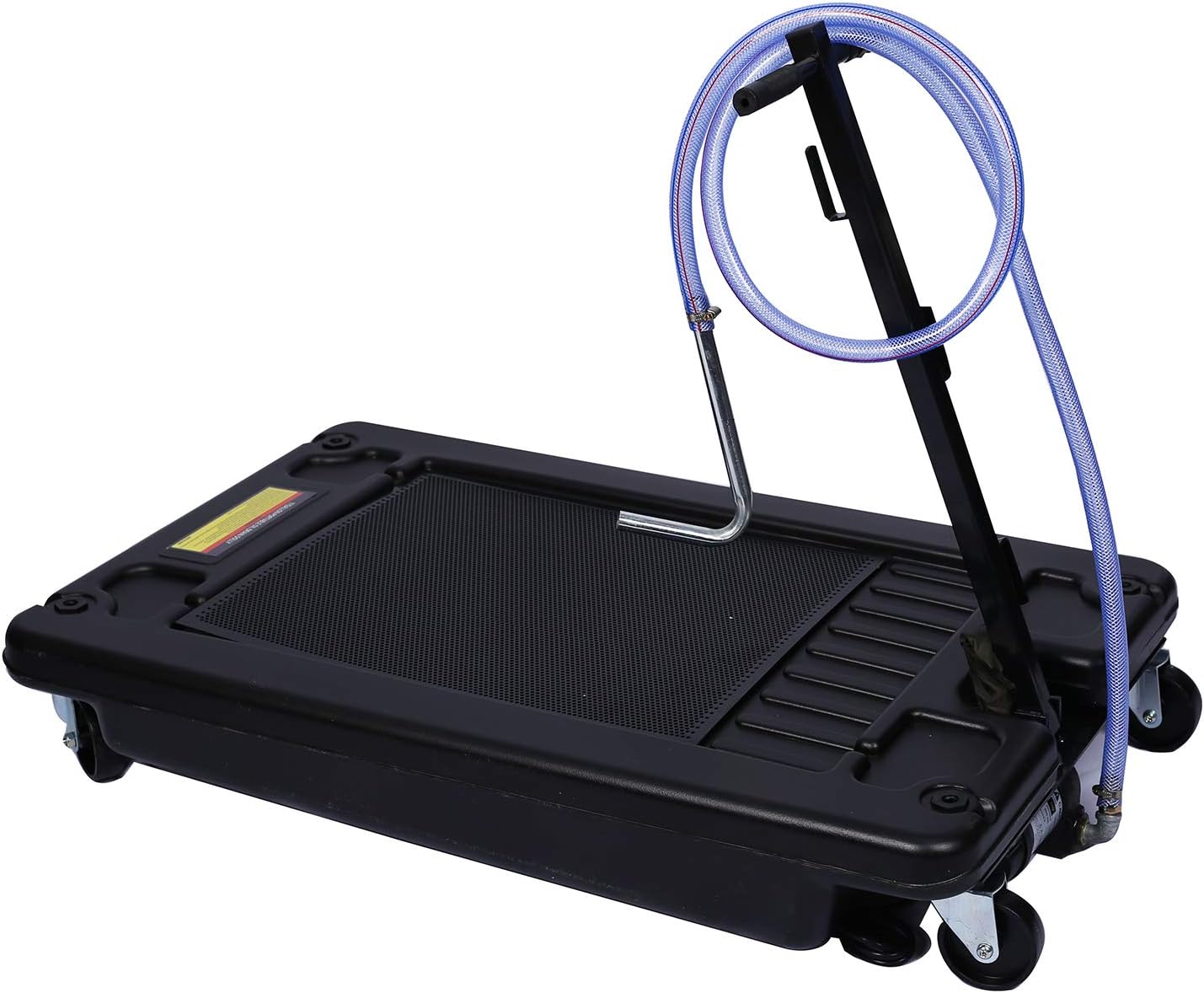 17 Gallon Low Profile Oil Drain Pan with Electric Pump M277