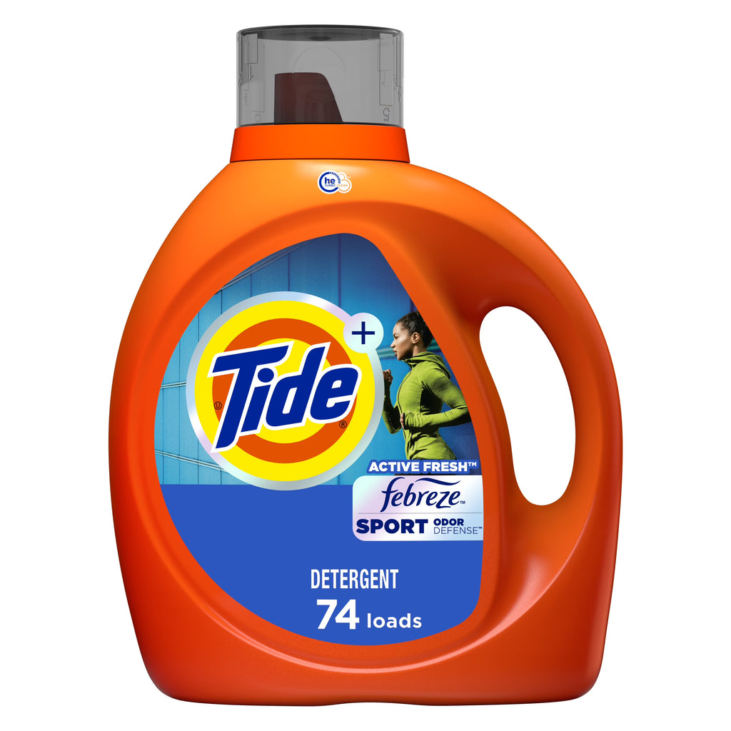 Tide Liquid Laundry Detergent, 115 fl oz, 74 Loads E5233