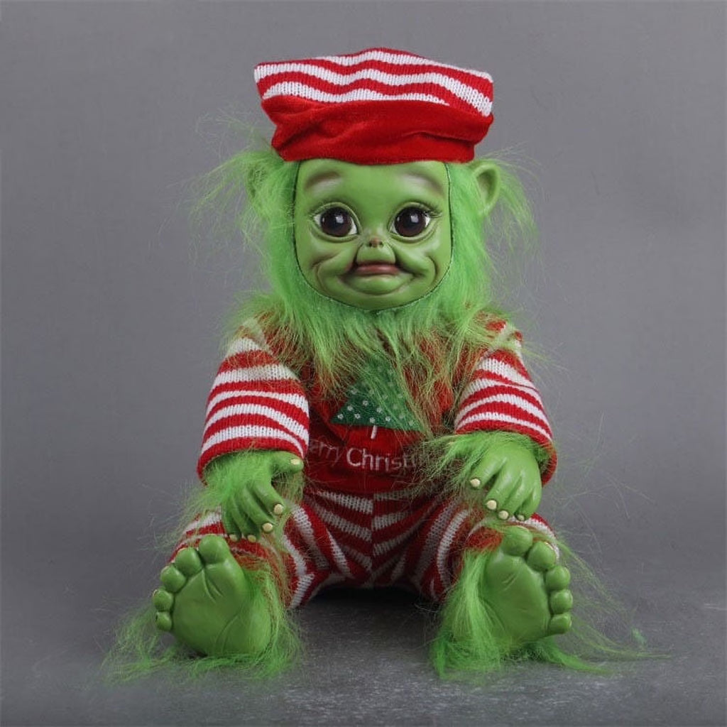 Christmas Latex Ugly Doll with Clothes L32235