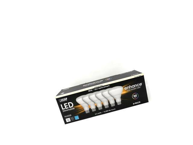 65W Equivalent Soft White BR30 Dimmable LED Light Bulb (6-Pack) U338039