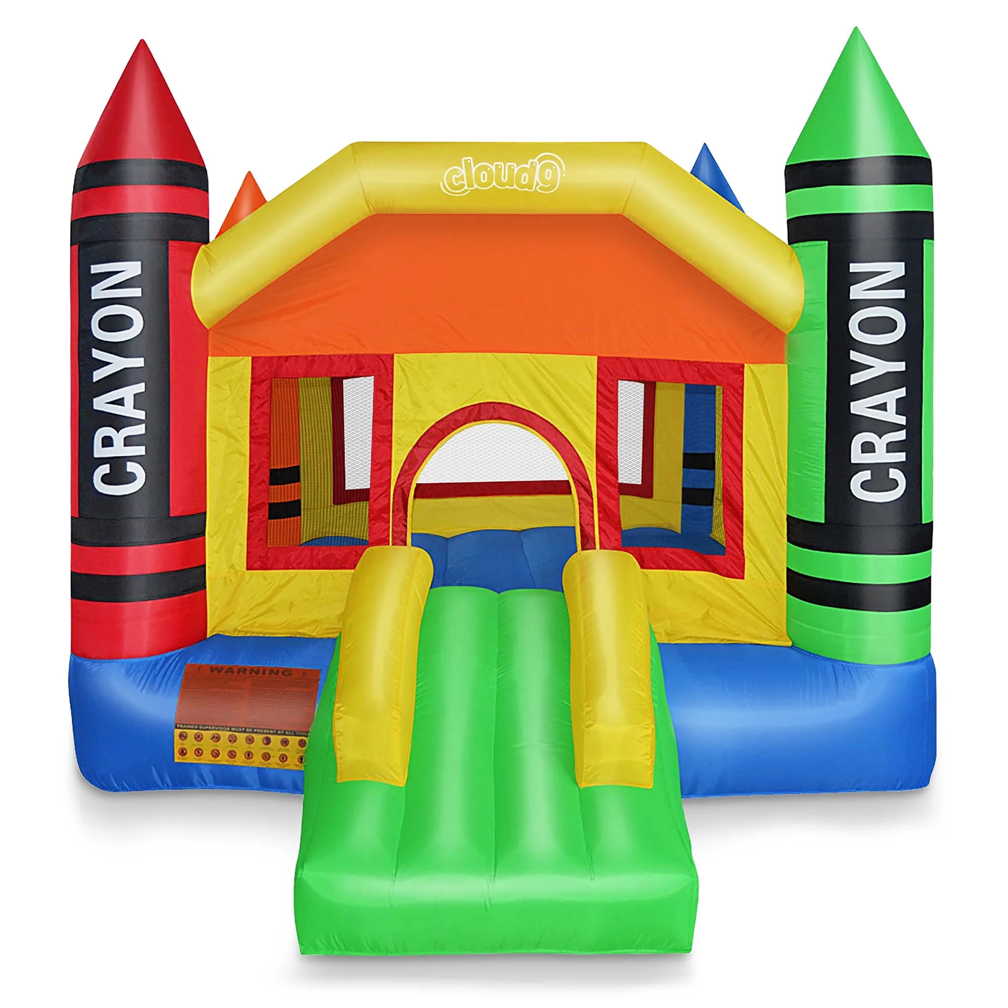 Mini Crayon Bounce House Inflatable Bouncer P612