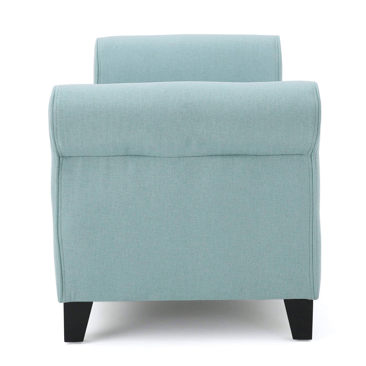 Light Blue Fabric Storage Bench W645068