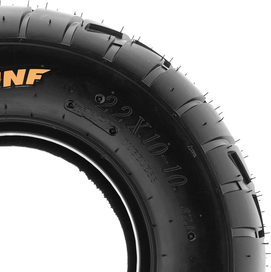 Pair of 2 ATV UTV Tires 18x9.5-8, 6 PR, Tubeless H259