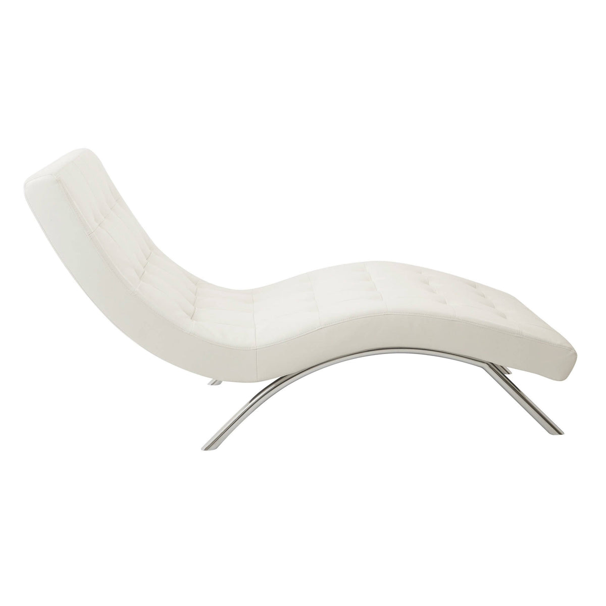 Tufted Chaise Pewter U666