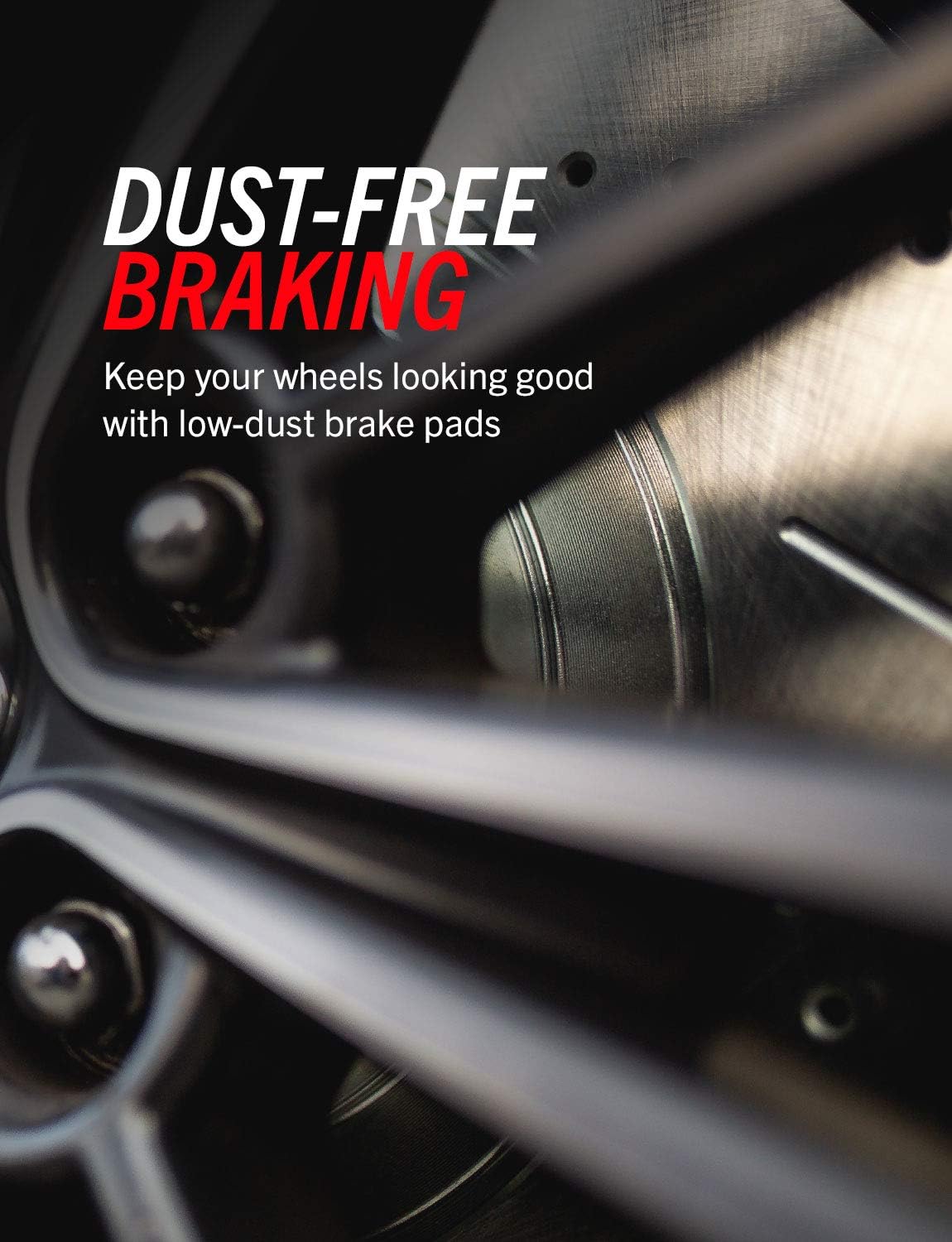 Front Z26 Carbon Fiber Brake Pads with Drilled & Slotted Brake Rotors Kit Pack of 2 Q886