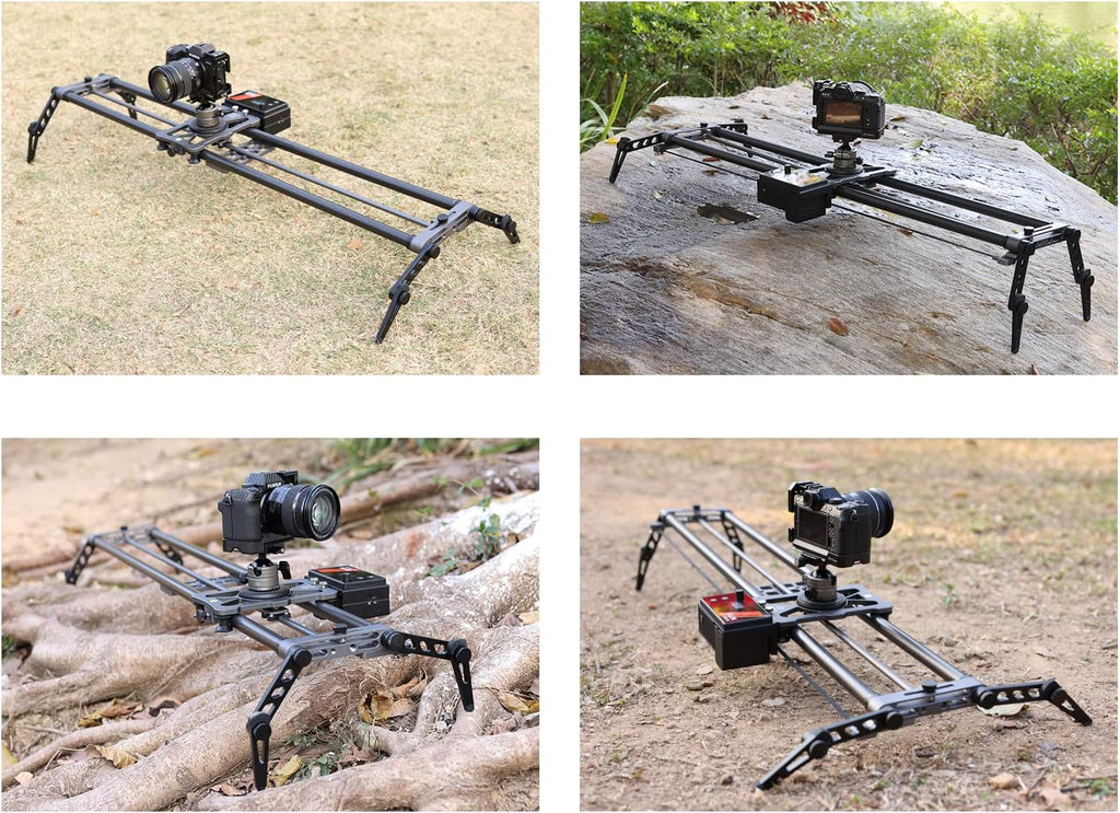 Motorized Camera Slider 100cm/39'' Carbon Fiber with APP Control V449