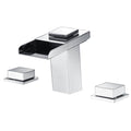Chrome 8-Inch LED Widespread Bathroom Sink Faucet L35624