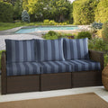 Capri Indoor/Outdoor Deep Seating Sofa Pillow and Cushion Set N4133