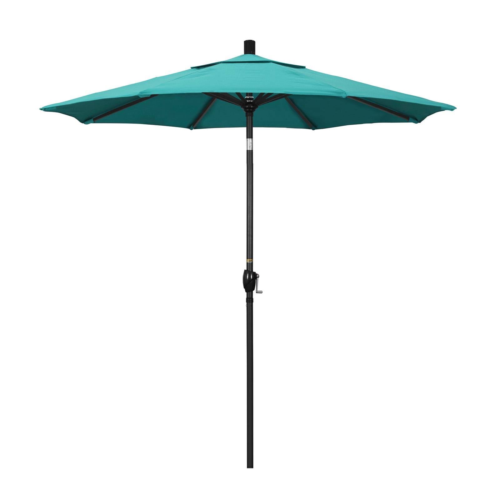 7.5 ft. Aluminum Push Button Tilt Market Umbrella C806428
