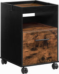 Mobile Pedestal with Drawer and Enclosure S48240