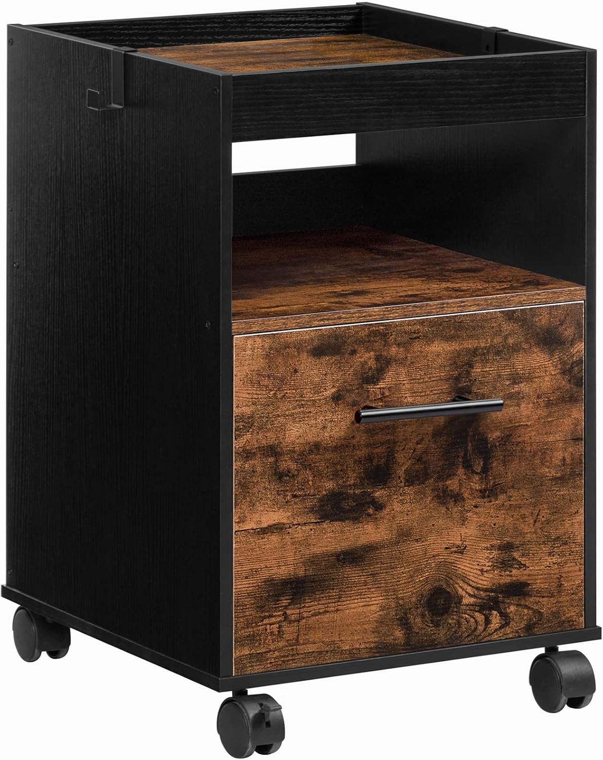 Mobile Pedestal with Drawer and Enclosure S48240