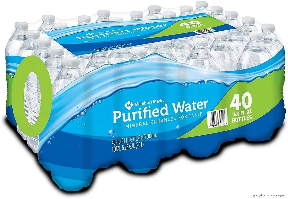 40 Piece Purified Bottled Water, 16.9 oz. F3219