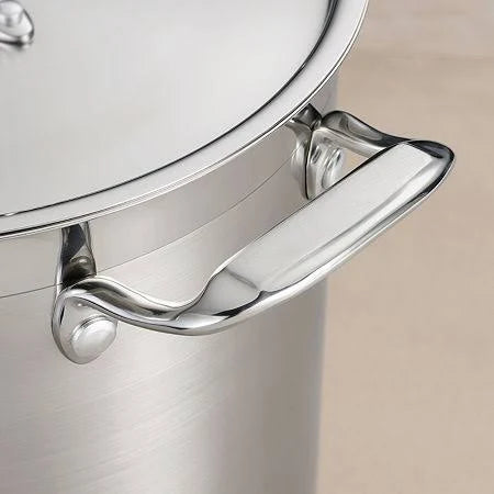 24-Qt. Tri-Ply Covered Stock Pot L608