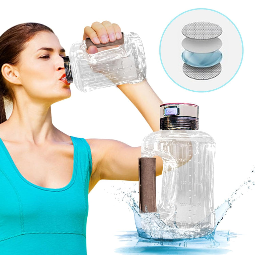 Hydrogen Water Bottle 1.5L / 50oz White K408426