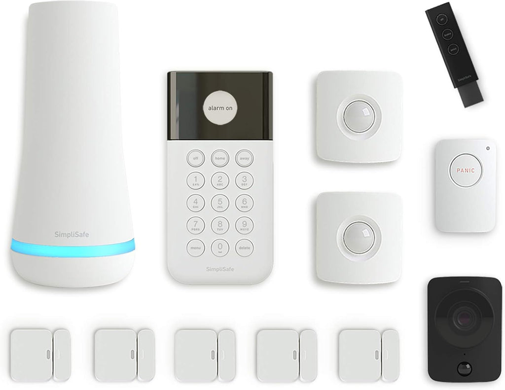 12 Piece Wireless Home Security System with HD Camera M62242