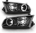 Black LED Halo Replacement Headlights for Toyota Camry Z573068
