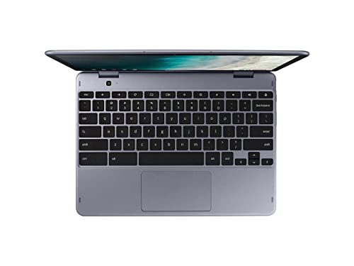 Plus 2-in-1 12.2" Touch-Screen Chromebook - Intel Celeron - 4GB Memory - 32GB eMMC Flash Memory - Stealth Silver E93083
