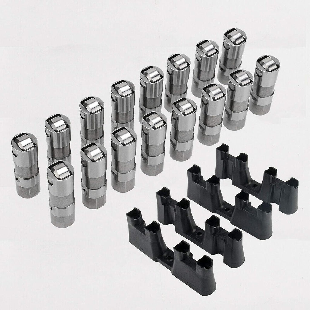 Set of 16 Hydraulic Roller Lifters with 4 Guides Trays H2005