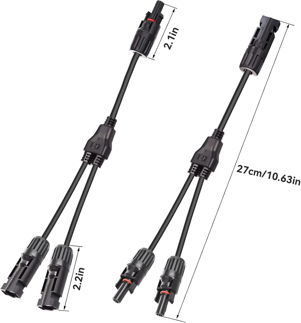 1 Pair Solar Panel Parallel Adapter Q75577