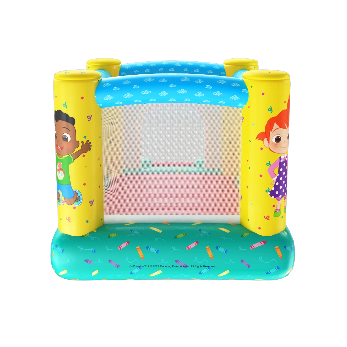 Inflatable Bouncer with Slider O81356