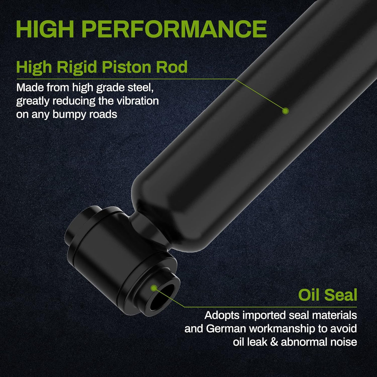 Rear Pair Complete Struts Shocks Absorbers Left and Right Quick Struts Pack of 2 X824719
