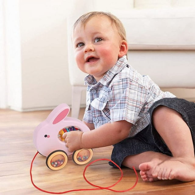 Pull Along Rolling Animal Toy (Rabbit) R59147