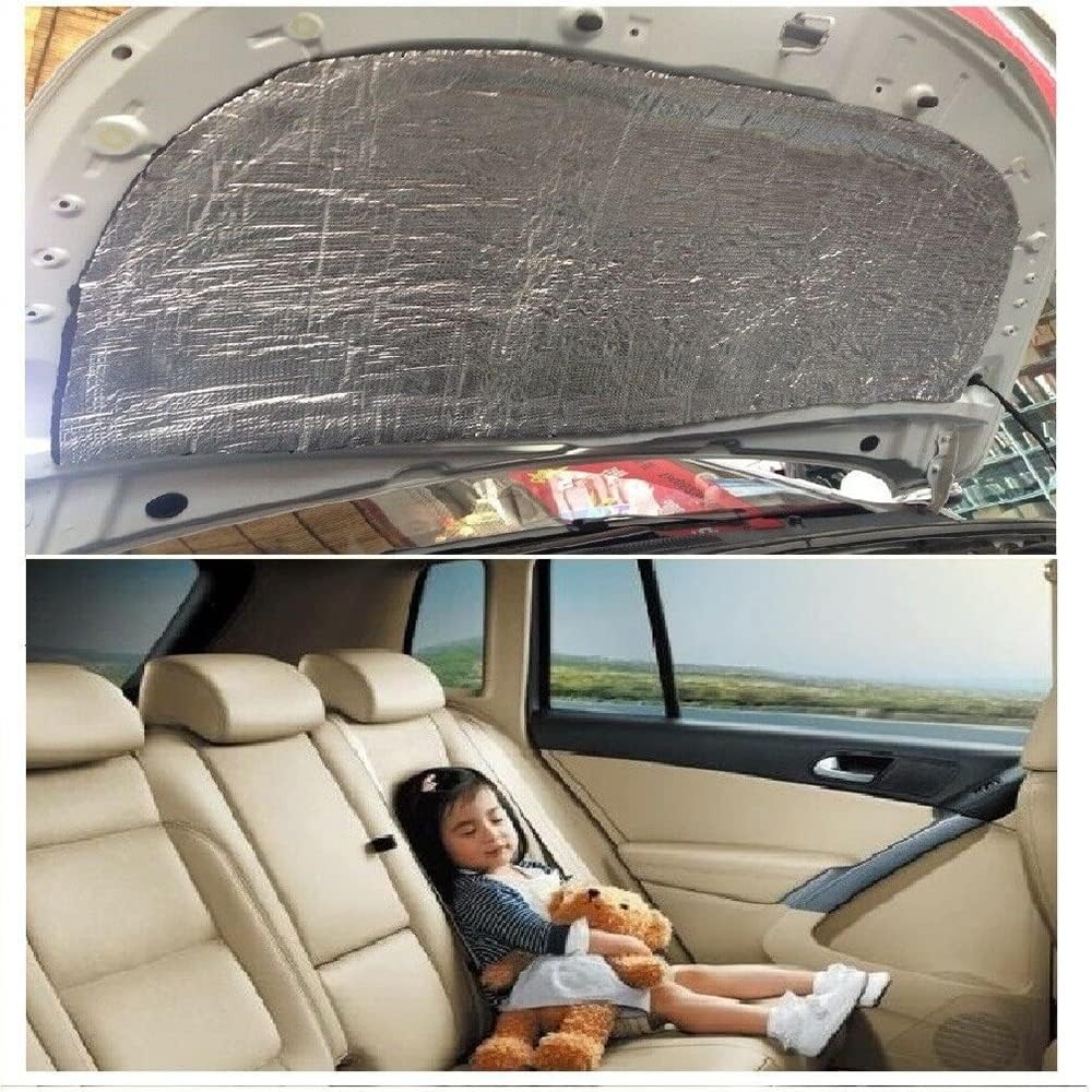 160x40 Inch Pack of 2 Aluminum Heat Sound Deadening Insulation Mat L56878