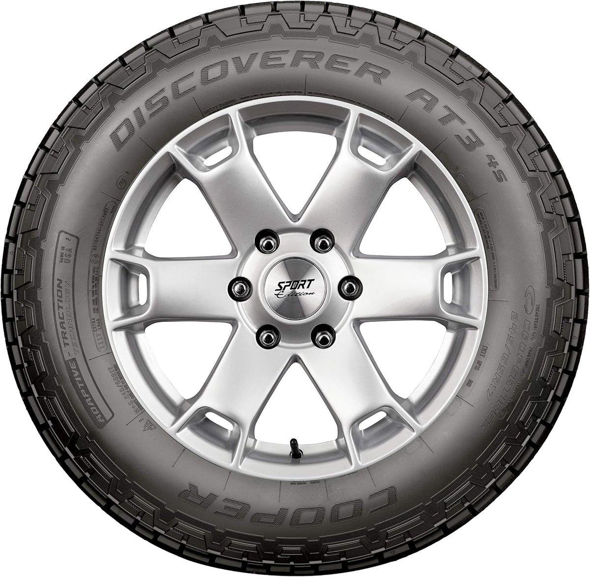 Cooper Discoverer AT3 4S All-Season P285/70R17 117T Tire O3926