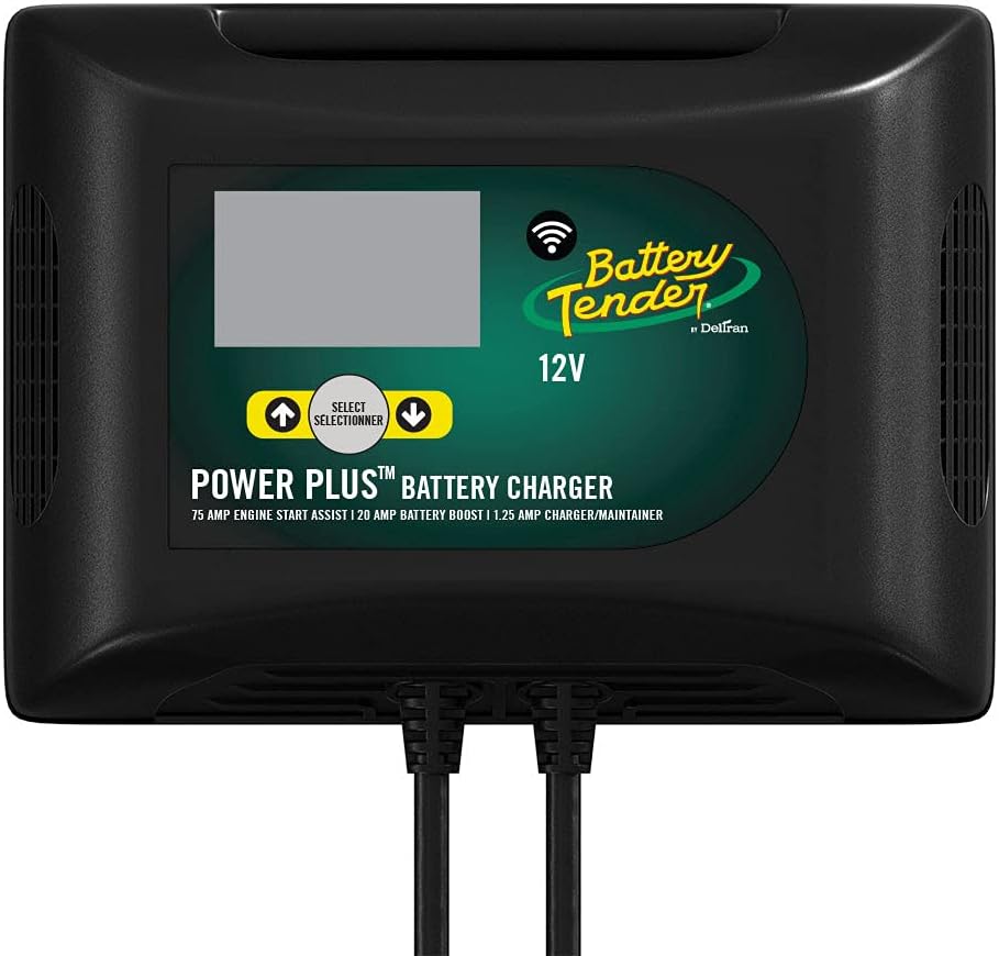 12V 75 AMP Battery Charger with WiFi & LCD P848