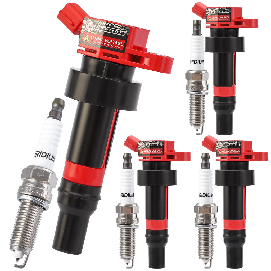 4 x Ignition Coils & Spark Plugs for 1.6L Y3376