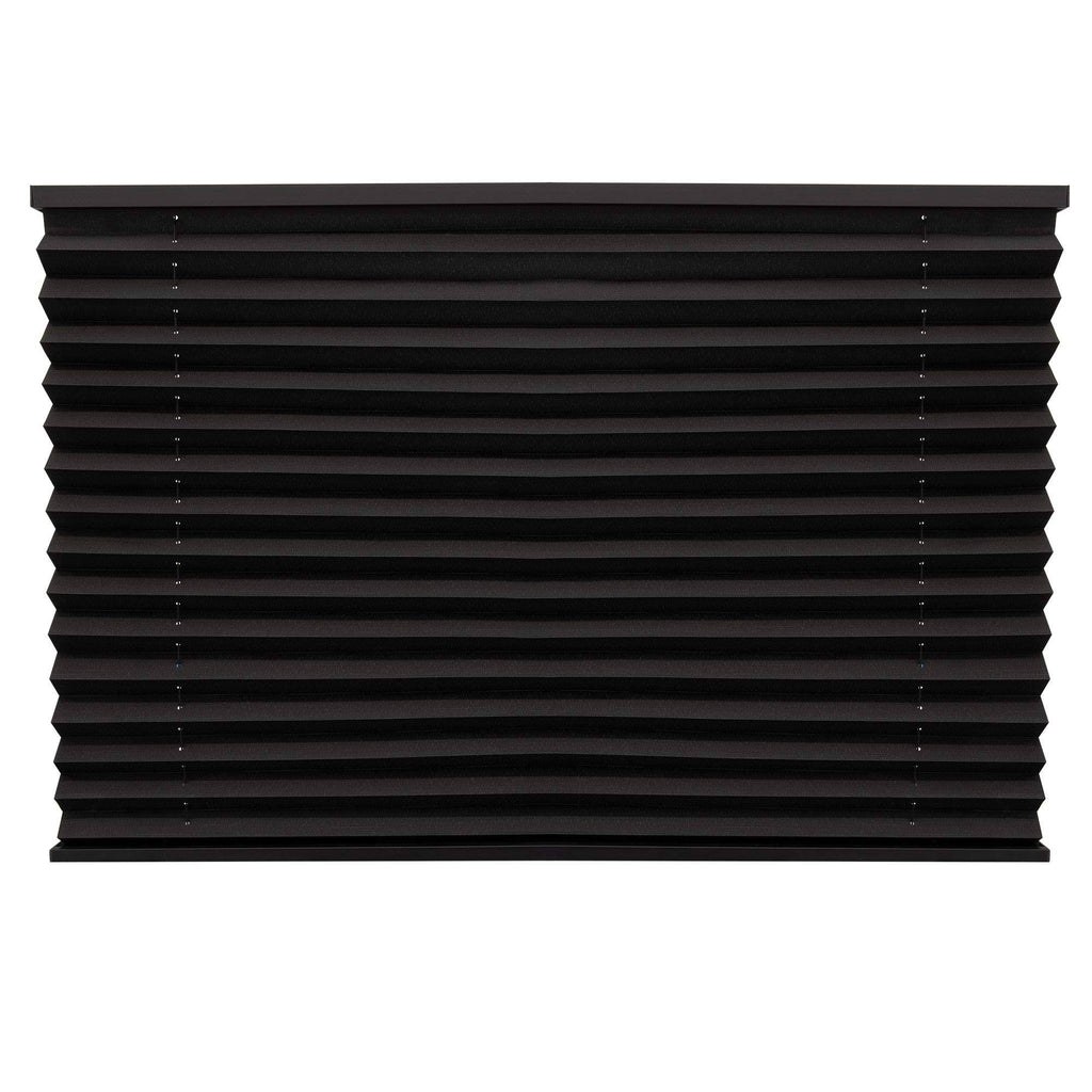 Black Pleated Shades 44x22 x 24x22 L14671