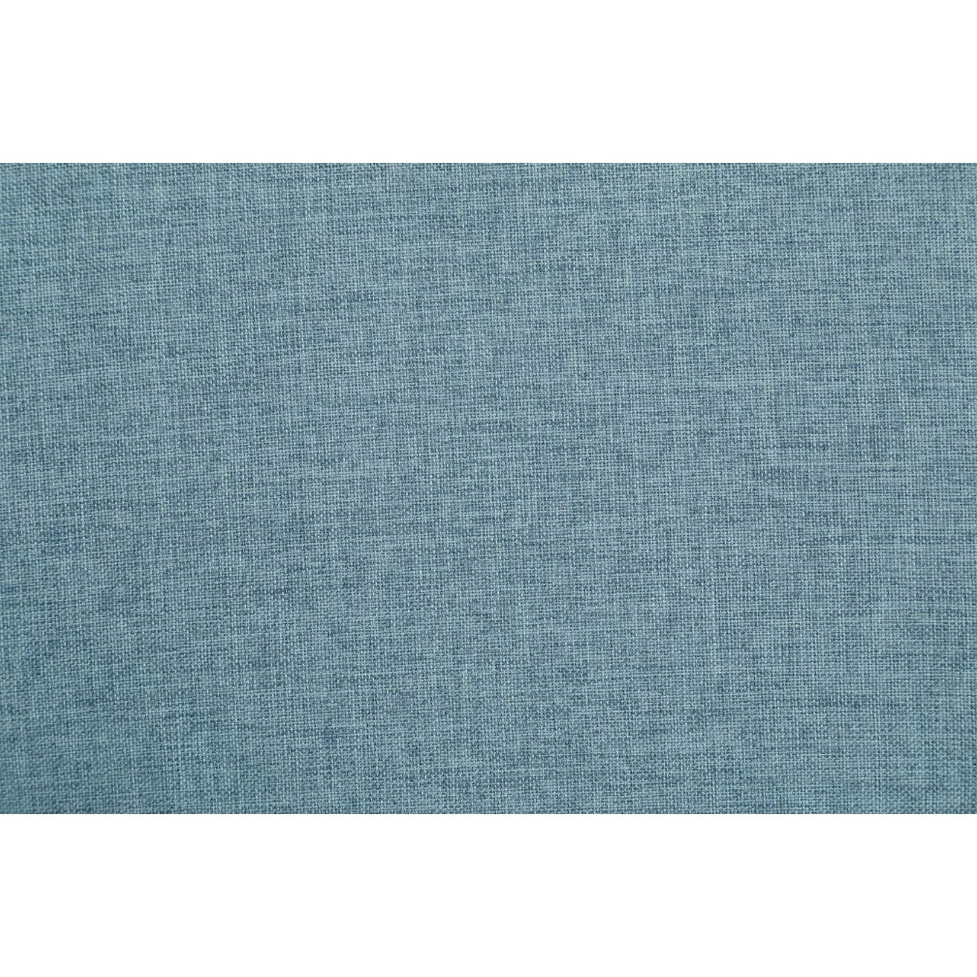 Blue Tufted Sofa with Angled Legs L7246
