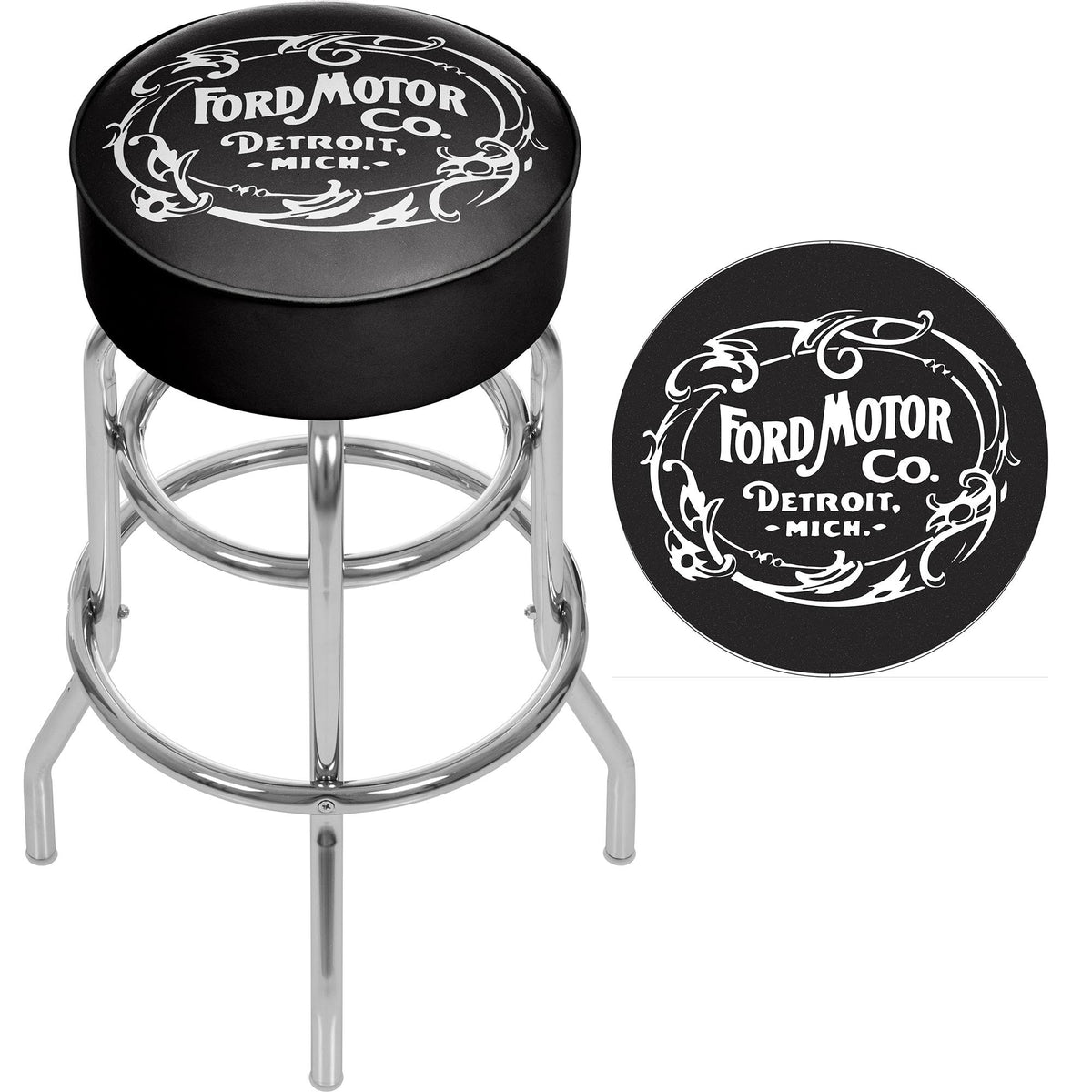 Padded Swivel Bar Stool K881302