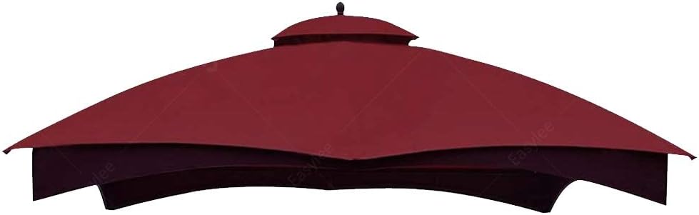 10'x12' Polyester Gazebo Replacement Canopy K1025