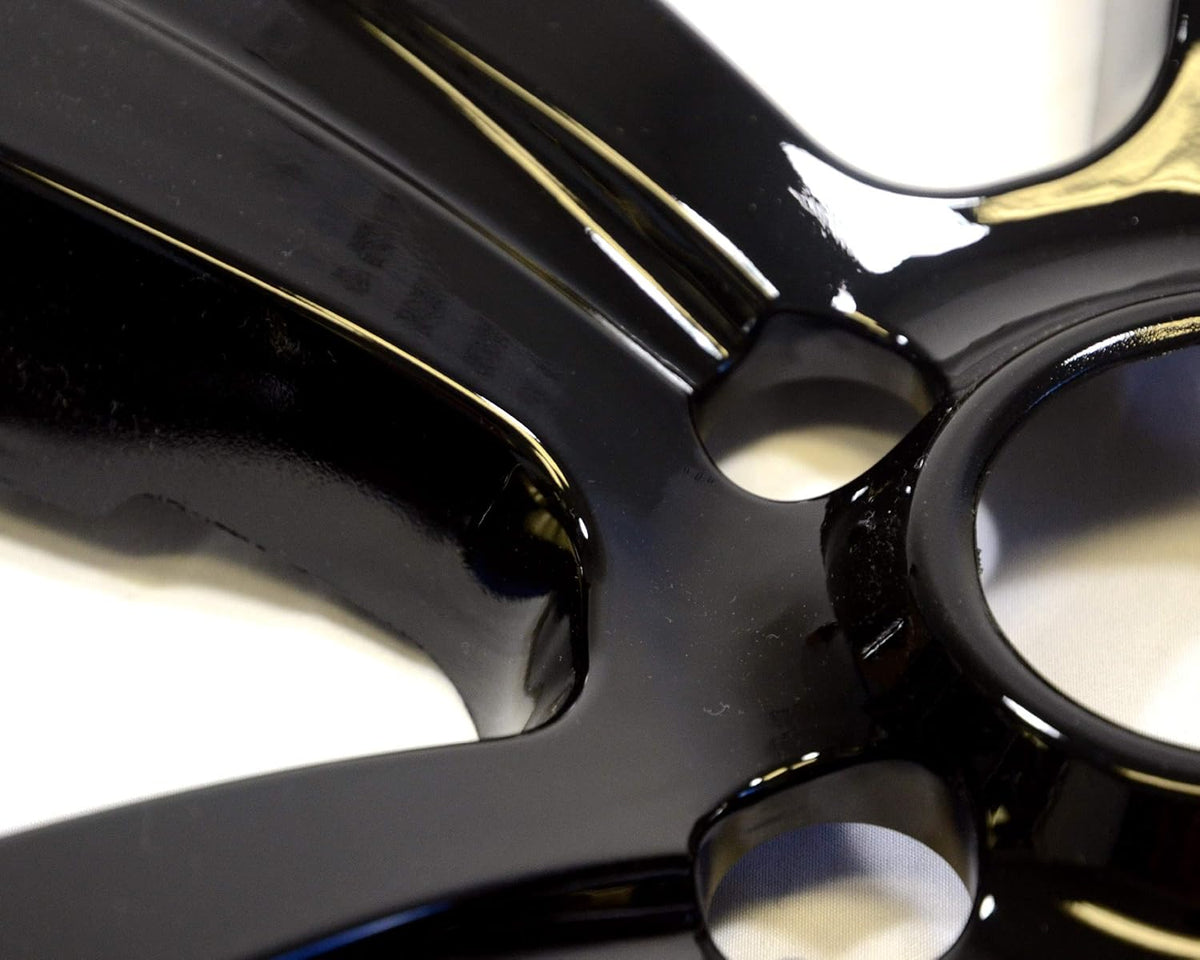 17" Gloss Black Wheel Skins Set of 4 K397