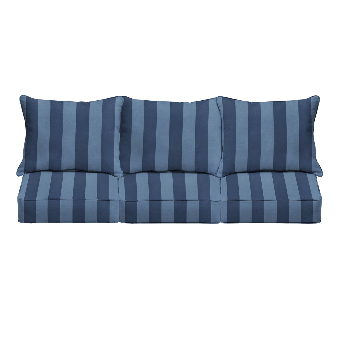Capri Indoor/Outdoor Deep Seating Sofa Pillow and Cushion Set N4133