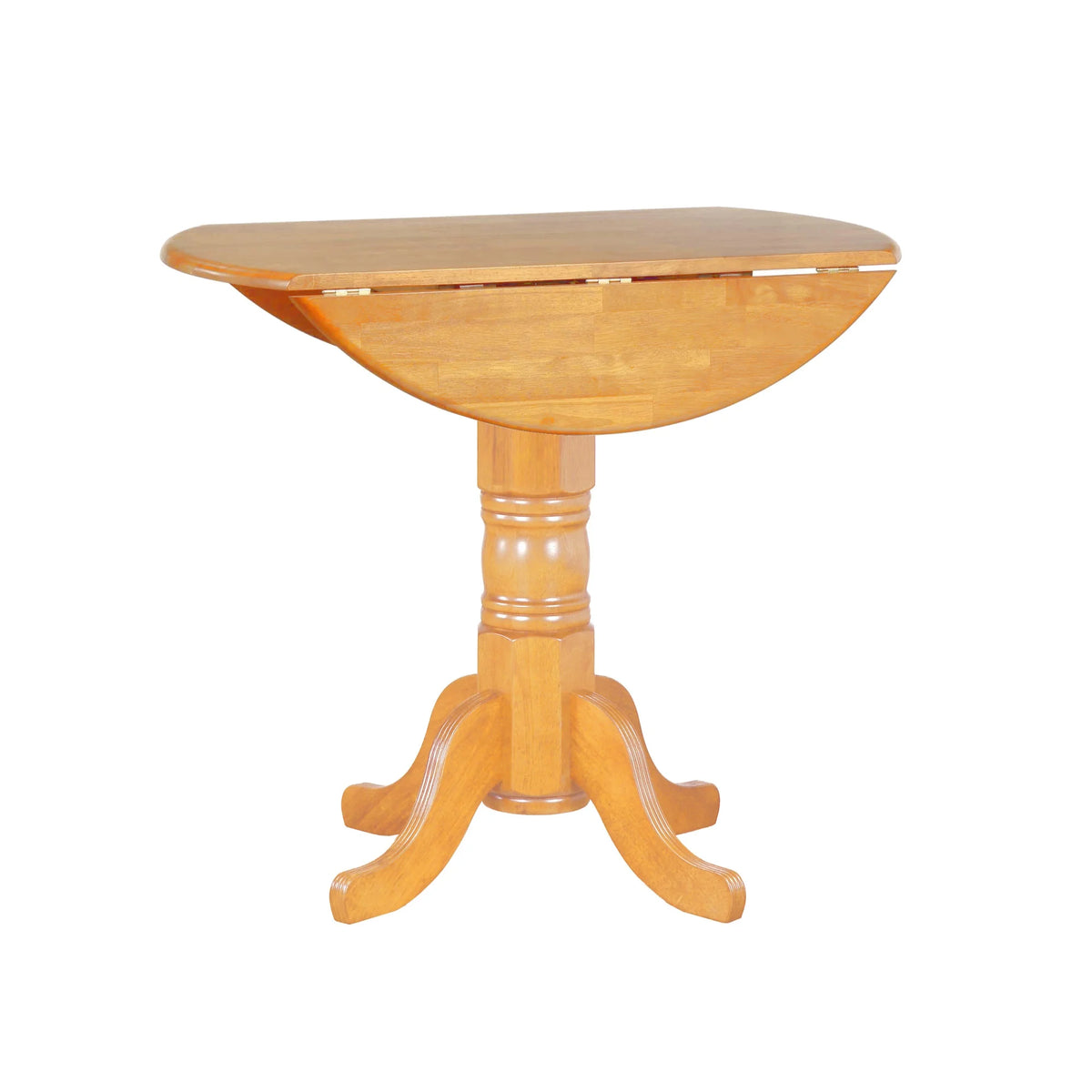 Oak Extendable Drop Leaf Pub Table R173