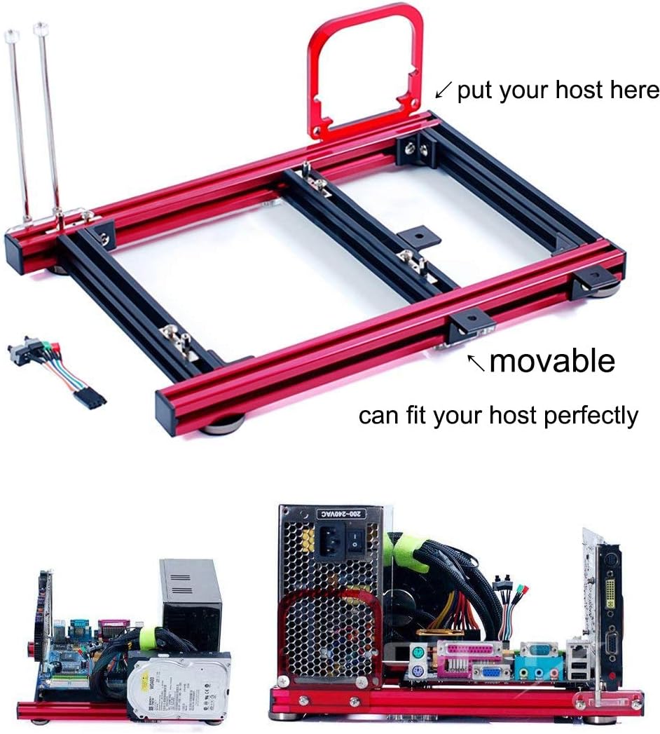 Open Air Frame Computer Case Aluminum Bracket U166